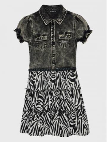 Guess Повсякденна сукня J3RK47 D4IC0 Чорний Regular Fit Guess Повсякденна сукня J3RK47 D4IC0 Чорний Regular Fit