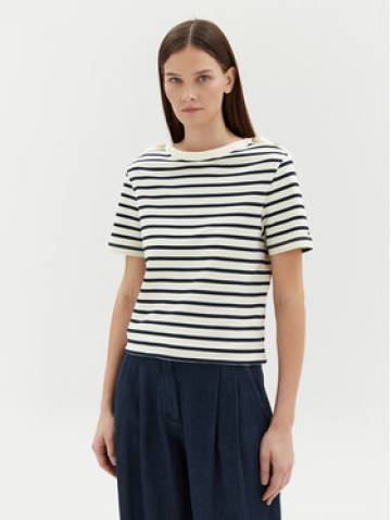 Tommy Hilfiger Блузка WW0WW42907 Écru Regular Fit