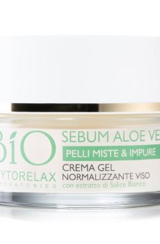 Сбалансированный крем-гель для лица Phytorelax Laboratories Bio Sebum Aloe Vera, 50 мл