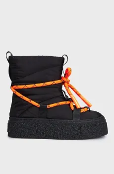 Женские черные дутики Olaine Черный 36 PRPY PRFLT2323W