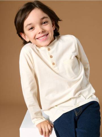 Лонгслів - кремовий Лонгслів - кремовий