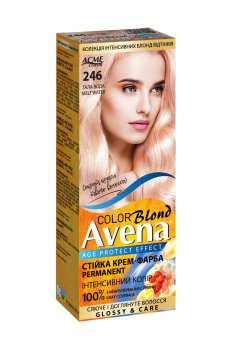 Стойкая крем-краска для волос Acme Color Avena Blond Color 246 Талая вода, 133 мл