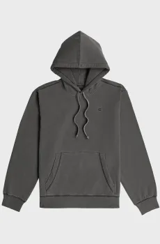 Мужское темно-серое худи Unit washed Серый S G-Star RAW D30662,D969