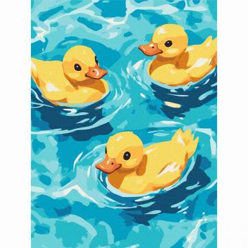 Картина за номерами Brushme Каченятка 30х40 см (KBS0178)