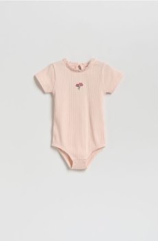 Reserved - Боді з коротким рукавом - бежевий - 089HU-08X
