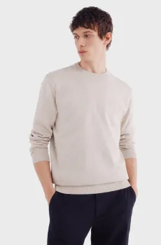 Мужской белый джемпер Белый XXL SPRINGFIELD 62732