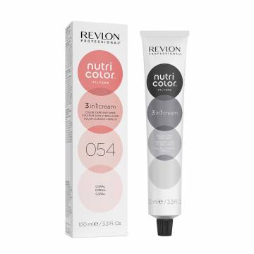 Тонирующий крем-бальзам для волос Revlon Professional Nutri Color Filters Fashion 054 Coral, 100 мл Тонирующий крем-бальзам для волос Revlon Professional Nutri Color Filters Fashion 054 Coral, 100 мл