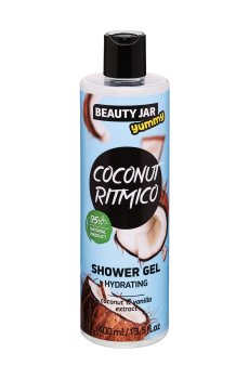 Увлажняющий гель для душа Beauty Jar Yummy Coconut Ritmico Hydrating Shower Gel Ритмический кокос, 400 мл