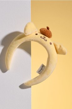 Пов’язка на голову PomPomPurin - світло-жовтий