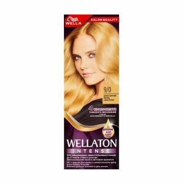 Интенсивная крем-краска для волос WELLA Wellaton Intense Color Cream 9/0 Очень светлый блондин, 110 мл Интенсивная крем-краска для волос WELLA Wellaton Intense Color Cream 9/0 Очень светлый блондин, 110 мл