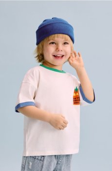 Reserved - Футболка з принтом - кремовий - 003IT-01X