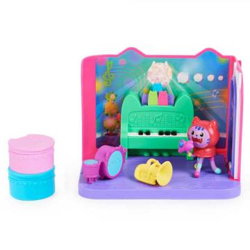 Ігровий набір Gabbys Dollhouse Музична зала діджея Нявкота (SM36203/6065830) Ігровий набір Gabbys Dollhouse Музична зала діджея Нявкота (SM36203/6065830)