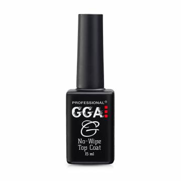 Топ без липкого слоя GGA Professional No-Wipe Top Coat, 15 мл Топ без липкого слоя GGA Professional No-Wipe Top Coat, 15 мл