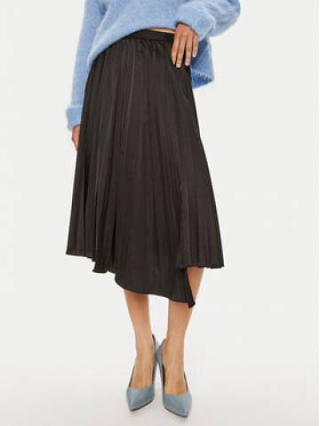 DKNY Спідниця в складку P4ENTQBW Чорний Regular Fit DKNY Спідниця в складку P4ENTQBW Чорний Regular Fit