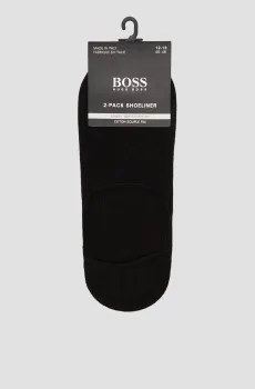 Мужские черные следы (2 пары) Черный 45-46 BOSS 50388442;001