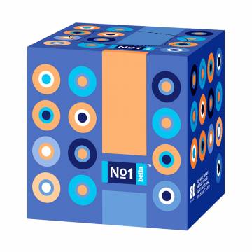 Бумажные платки Bella №1 универсальные, 2-слойные, 80 шт