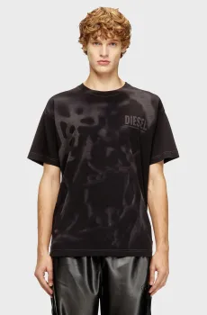 Мужская черная футболка T-NORM-V7 Черный L Diesel A19995 0LJBS