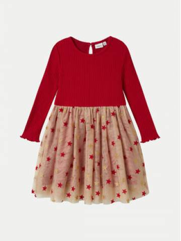 NAME IT Повсякденна сукня 13236039 Червоний Regular Fit NAME IT Повсякденна сукня 13236039 Червоний Regular Fit