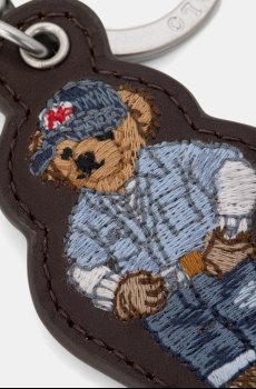 Кожаный брелок Polo Ralph Lauren