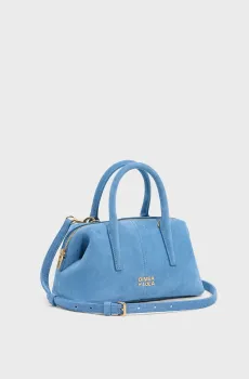 Женская голубая замшевая сумка Голубой ONESIZE Bimba Y Lola 262BBCJ8S.10431