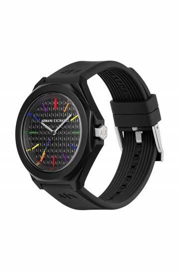 Часы и браслет Armani Exchange цвет чёрный Часы и браслет Armani Exchange цвет чёрный