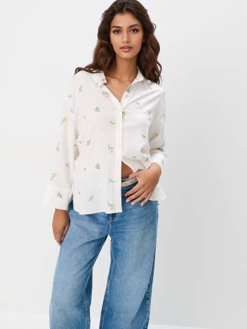 Mohito - Сорочка з додаванням віскози - білий - 36