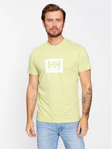 Helly Hansen Футболка Box 53285 Зелений Regular Fit Helly Hansen Футболка Box 53285 Зелений Regular Fit