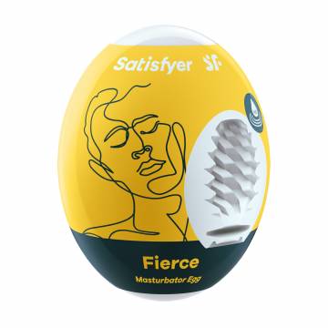 Мастурбатор-яйцо Satisfyer Fierce Masturbator Egg, 1 шт Мастурбатор-яйцо Satisfyer Fierce Masturbator Egg, 1 шт