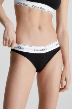 Женские черные трусики Черный M Calvin Klein 0000F3787E
