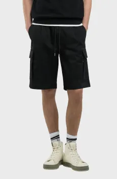 Мужские черные шорты Черный 30 Replay M9026 .000.84909