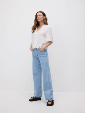 Reserved - LADIES` BLOUSE - білий - XB620-00X Reserved - LADIES` BLOUSE - білий - XB620-00X