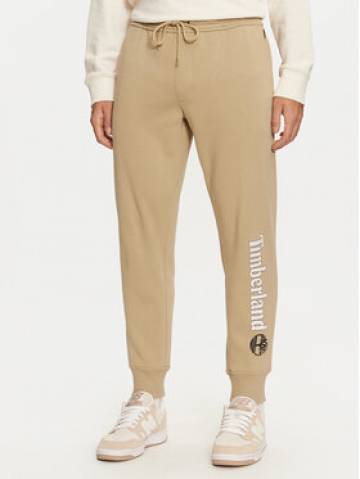 Timberland Спортивні штани TB0A5YFBDH41 Бежевий Regular Fit Timberland Спортивні штани TB0A5YFBDH41 Бежевий Regular Fit