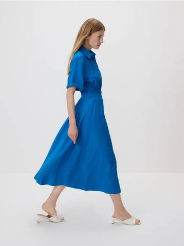 Reserved - Сукня-сорочка - індиго - 5131V-57X