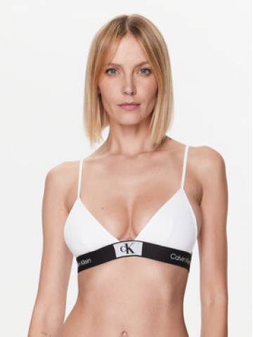 Calvin Klein Underwear Бюстгальтер бралетт Unlined 000QF7217E Білий Calvin Klein Underwear Бюстгальтер бралетт Unlined 000QF7217E Білий