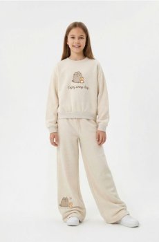 Світшот crewneck Pusheen the Cat - бежевий