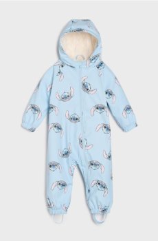 Комбінезон з капюшоном Stitch - блакитний