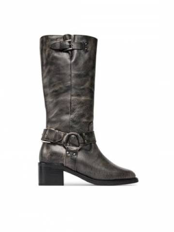 Bronx Чоботи High boots 14291-A Чорний Bronx Чоботи High boots 14291-A Чорний