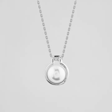 Серебряная подвеска Minimal 560375б Серебряная подвеска Minimal 560375б