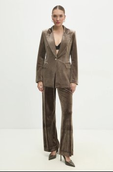 Брюки из велюра Answear.LAB