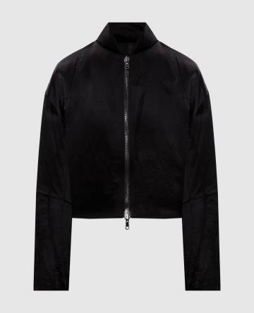 Двухсторонний бомбер в цветочный узор