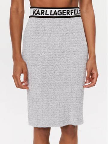 KARL LAGERFELD Спідниця-олівець 235W1204 Білий Slim Fit KARL LAGERFELD Спідниця-олівець 235W1204 Білий Slim Fit