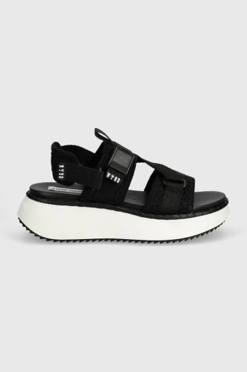 Сандалии Steve Madden Decorum женские цвет чёрный на платформе SM11003017 Сандалии Steve Madden Decorum женские цвет чёрный на платформе SM11003017