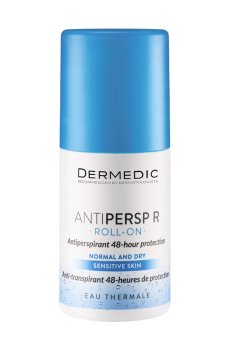 Шариковый антиперспирант Dermedic Antipersp R Roll-On Antiperspirant 48-hour Protection, 60 г