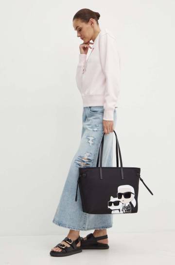Кофта Guess женская цвет розовый с принтом W2YQ16 KBA11 Кофта Guess женская цвет розовый с принтом W2YQ16 KBA11