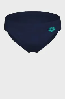 Детские темно-синие плавки LOGO BRIEF Синий 2-3 Arena 003610-700
