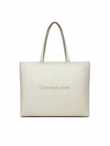 Calvin Klein Jeans Сумка Sculpted Slim K60K612222 Білий Calvin Klein Jeans Сумка Sculpted Slim K60K612222 Білий
