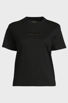 Женская черная футболка CLASSIC FOIL Черный XS Calvin Klein Jeans LV047E821G