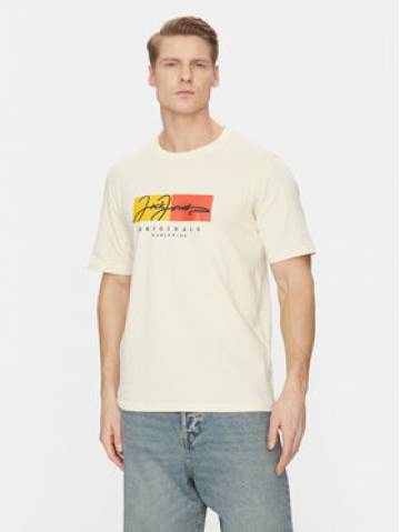 Jack&Jones Футболка Frederiksberg 12278266 Écru Regular Fit Jack&Jones Футболка Frederiksberg 12278266 Écru Regular Fit