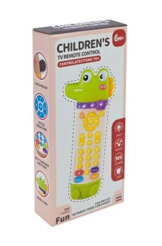 Детская игрушка Shantou Jinxing Музыкальный пульт Крокодил, от 6 месяцев, 8.5*3*19 см (99601)