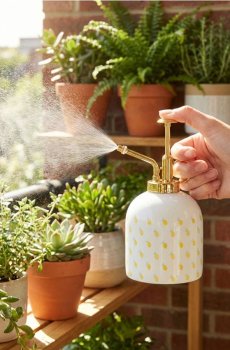 Обприскувач для рослин з мотивом лимона - жовтий